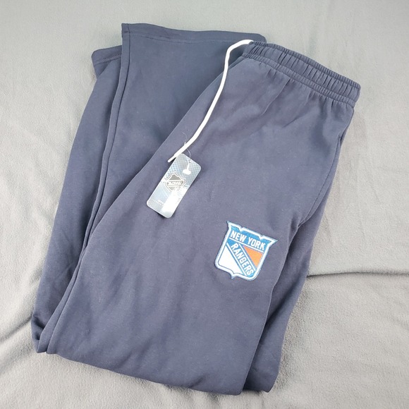 NHL New York Rangers Sweatpants Mens Lounge Training Pants Medium - Picture 1 of 11